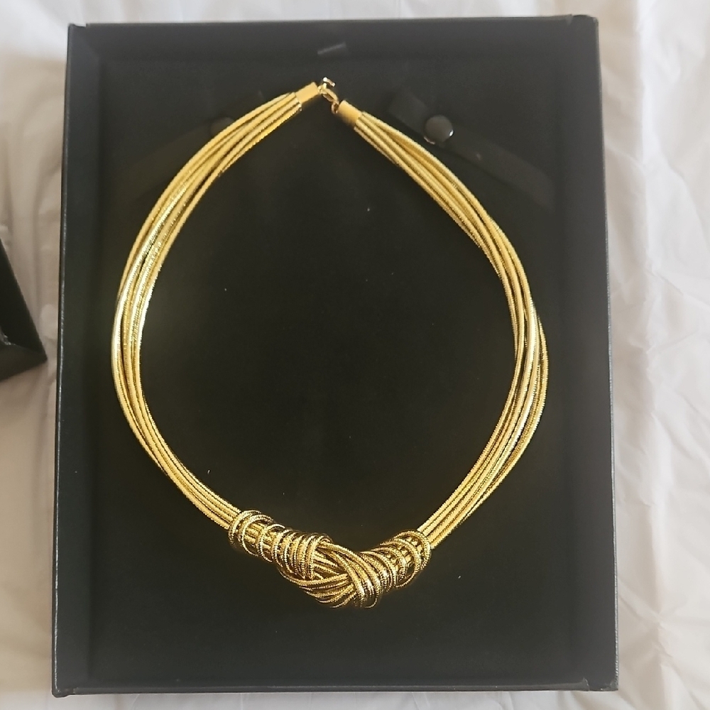 Ross Simons Italian Flex Knot Neckace